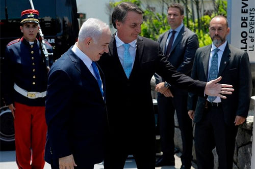 Netanyahu y Bolsonaro aspiran a construir lazos de “hermandad” Netanyahu y Bolsonaro aspiran a construir lazos de “hermandad”